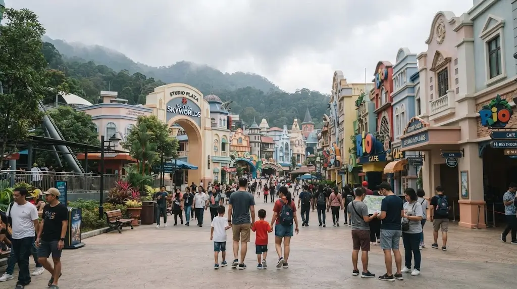 Genting SkyWorlds Theme Park in Genting Highlands