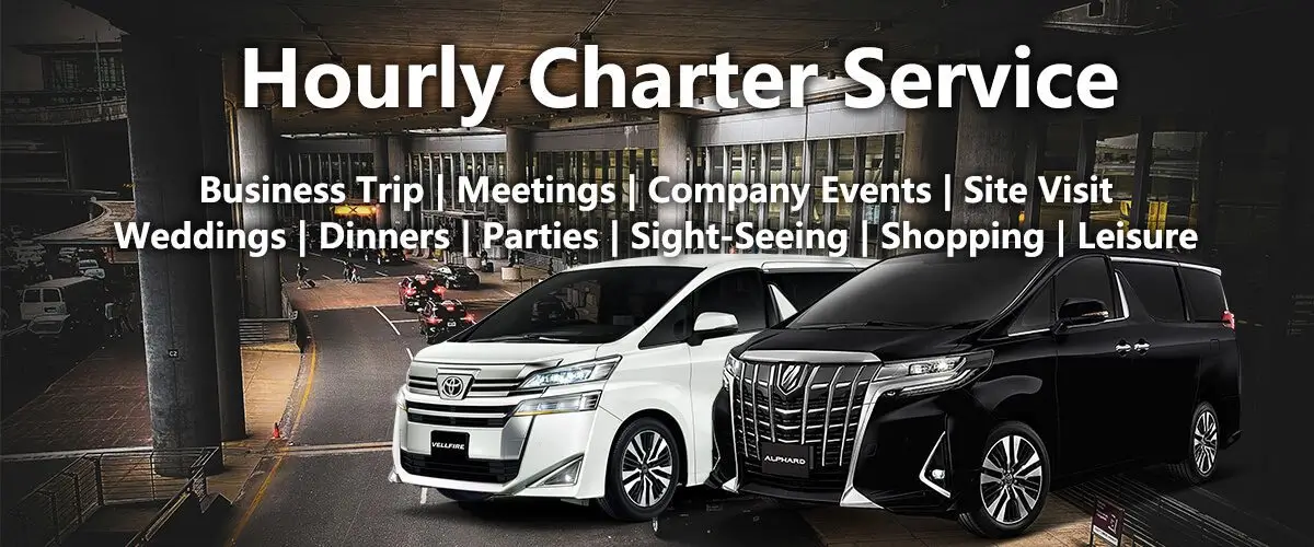 Private Chauffeur and Charter Service - Toyota Alphard and Vellfire