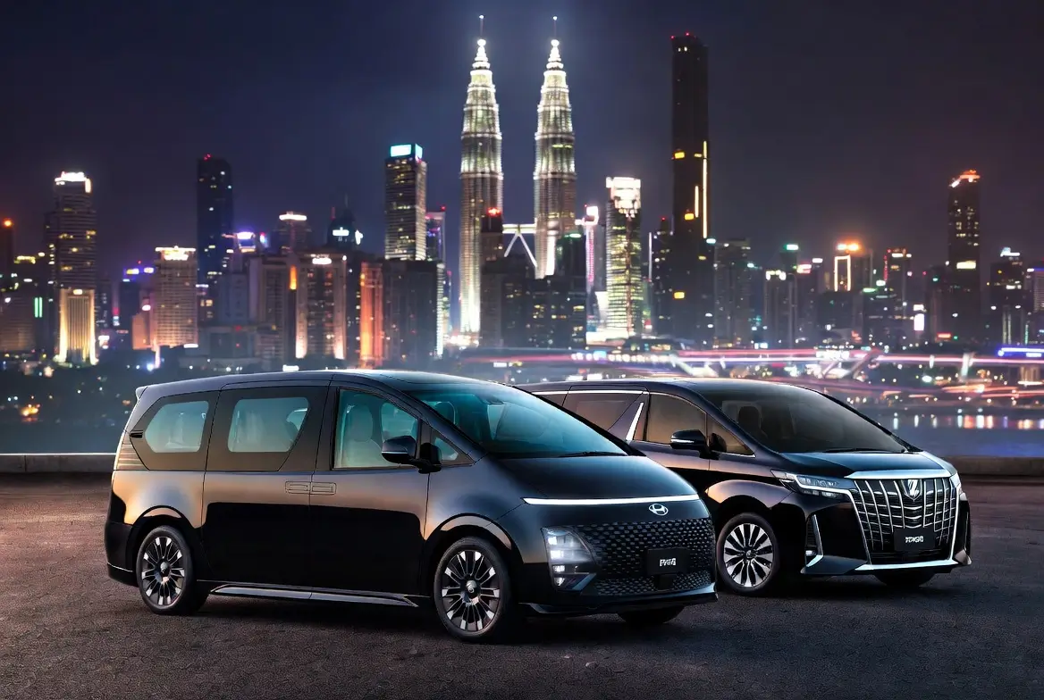 KLIA taxi to Bukit Bintang - SkyLimo private transfer waiting at KLIA airport terminal
