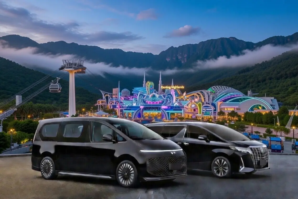 KLIA KLIA2 to Skyworld Genting Highlands private transfer | Premier chauffeur service