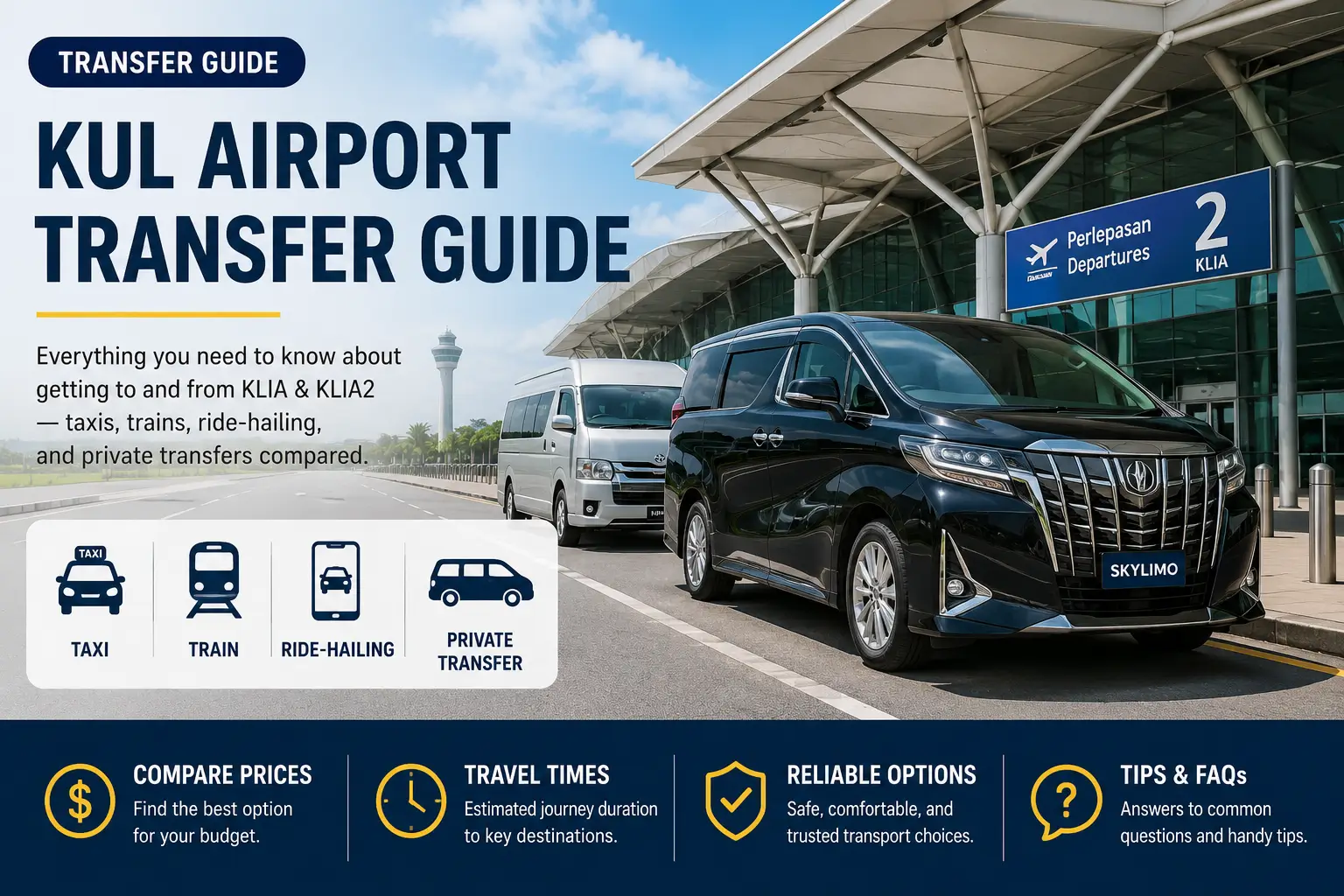Compare KLIA airport transfer options
